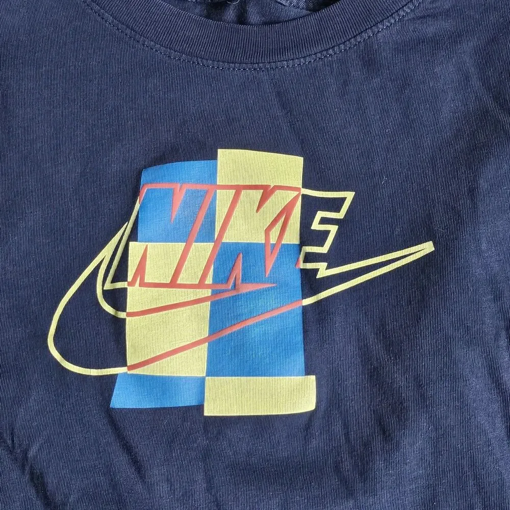Nike Jordan Boys Set Long Sleeve Graphic Tee Black Tracksuit Joggers Large 12-13 - Picture 8 of 9